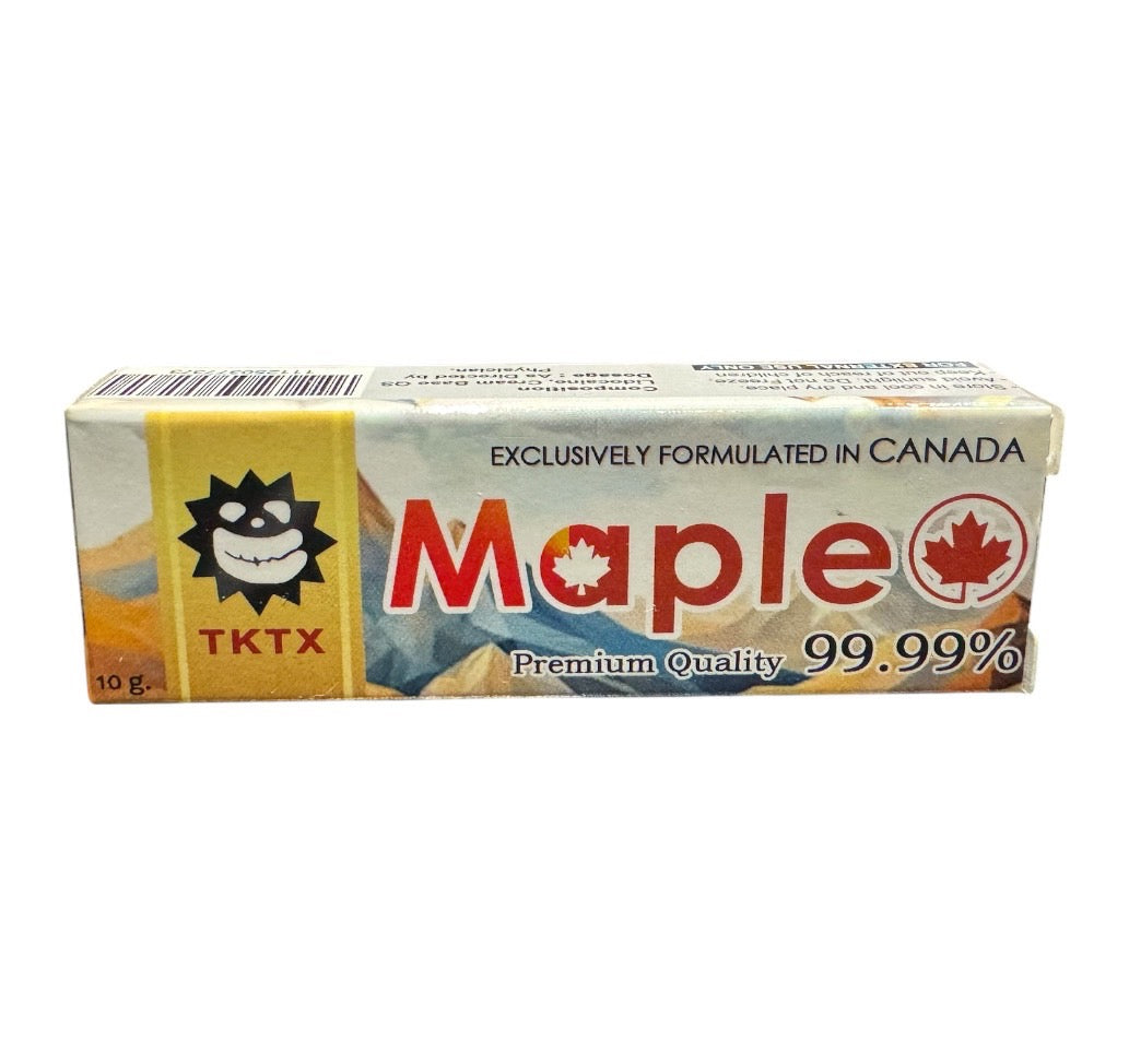TKTX Maple 99.99% Numbing Cream 5Tubes